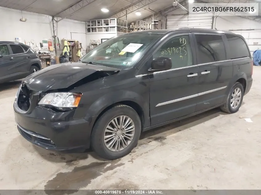 2015 Chrysler Town & Country Touring VIN: 2C4RC1BG6FR562515 Lot: 40819675