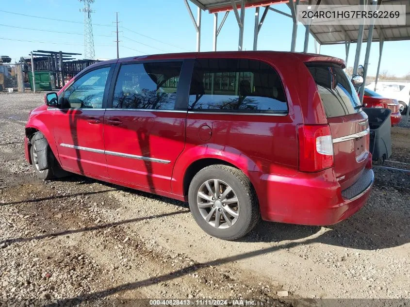 2015 Chrysler Town & Country S VIN: 2C4RC1HG7FR562269 Lot: 40828413