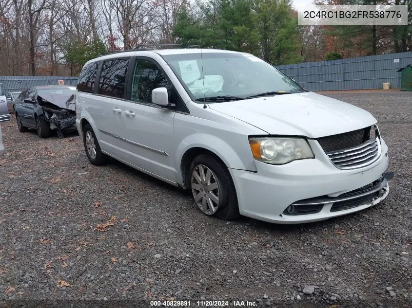 2015 Chrysler Town & Country Touring VIN: 2C4RC1BG2FR538776 Lot: 40829891