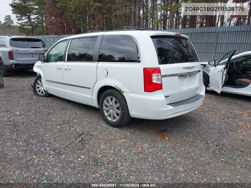 2015 Chrysler Town & Country Touring VIN: 2C4RC1BG2FR538776 Lot: 40829891