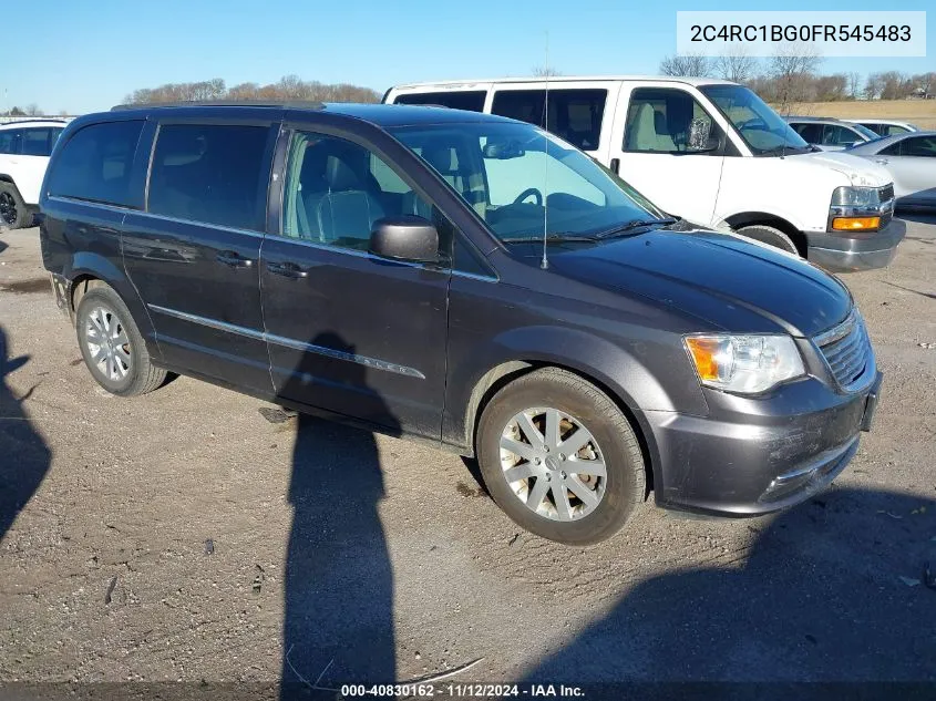 2015 Chrysler Town & Country Touring VIN: 2C4RC1BG0FR545483 Lot: 40830162