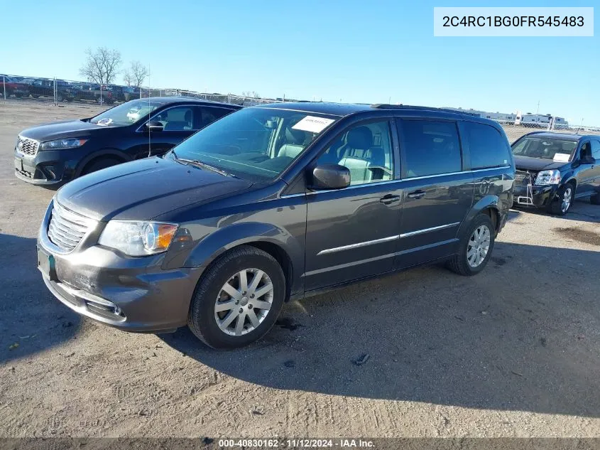 2015 Chrysler Town & Country Touring VIN: 2C4RC1BG0FR545483 Lot: 40830162