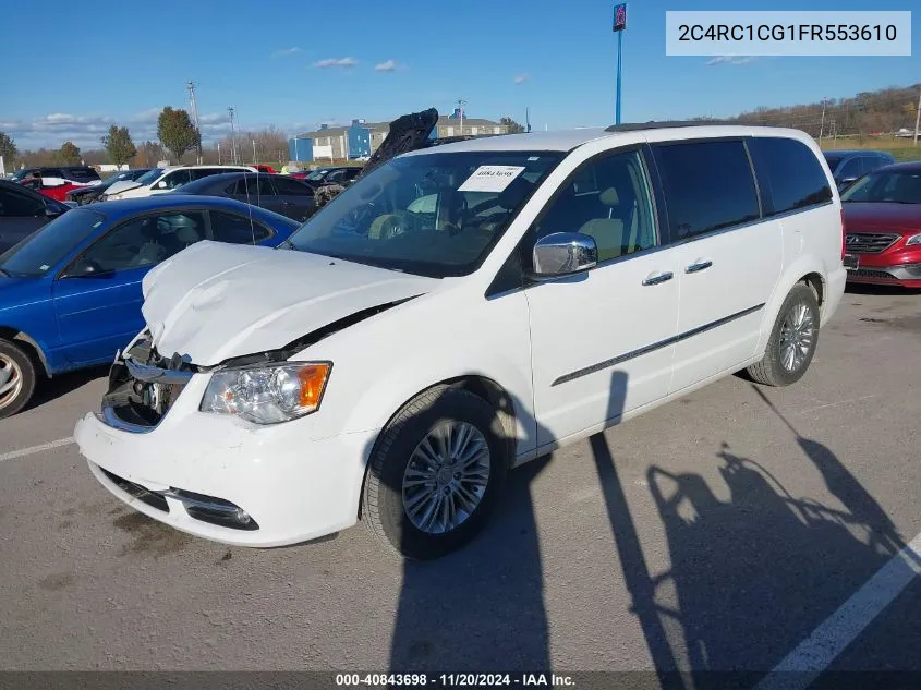 2015 Chrysler Town & Country Touring-L VIN: 2C4RC1CG1FR553610 Lot: 40843698