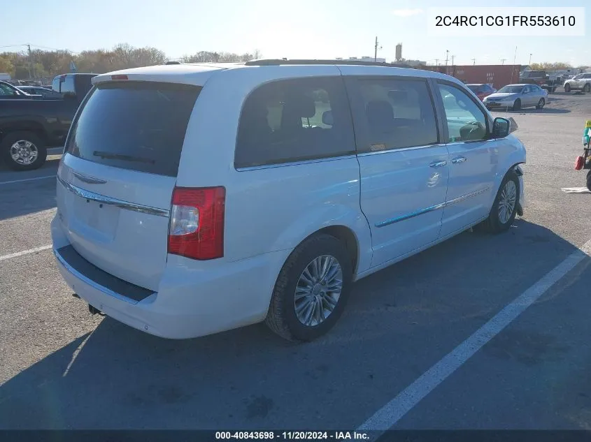 2015 Chrysler Town & Country Touring-L VIN: 2C4RC1CG1FR553610 Lot: 40843698