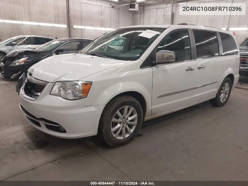 2015 Chrysler Town & Country Limited Platinum VIN: 2C4RC1GG8FR710396 Lot: 40844447