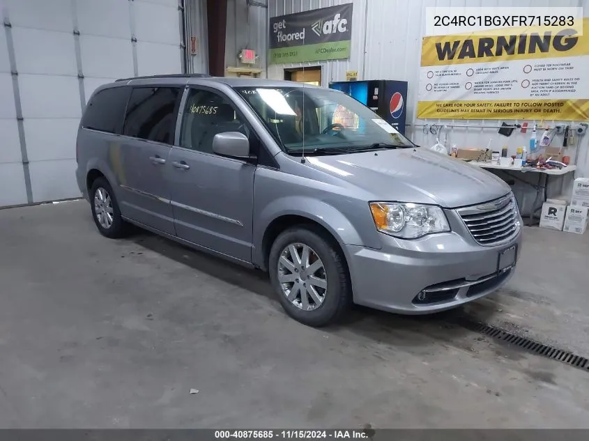 2015 Chrysler Town & Country Touring VIN: 2C4RC1BGXFR715283 Lot: 40875685