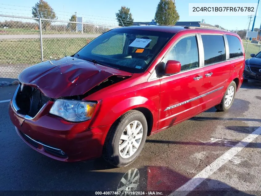 2015 Chrysler Town & Country Touring VIN: 2C4RC1BG7FR676782 Lot: 40877467