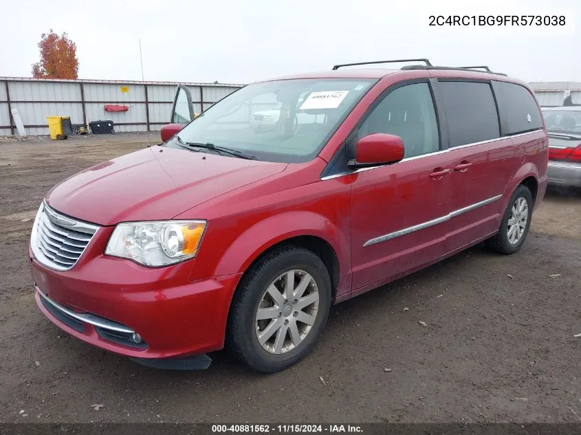 2015 Chrysler Town & Country Touring VIN: 2C4RC1BG9FR573038 Lot: 40881562