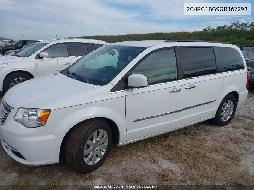 2016 Chrysler Town & Country Touring VIN: 2C4RC1BG9GR167293 Lot: 40474672