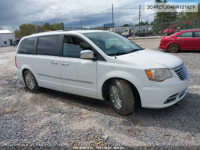 2016 Chrysler Town & Country Limited VIN: 2C4RC1JG4GR121629 Lot: 40487314