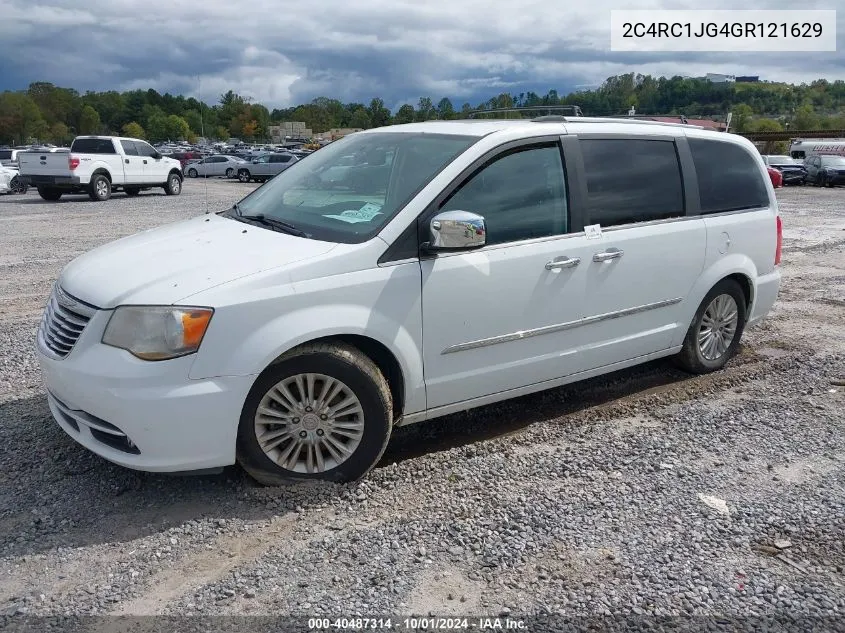 2016 Chrysler Town & Country Limited VIN: 2C4RC1JG4GR121629 Lot: 40487314