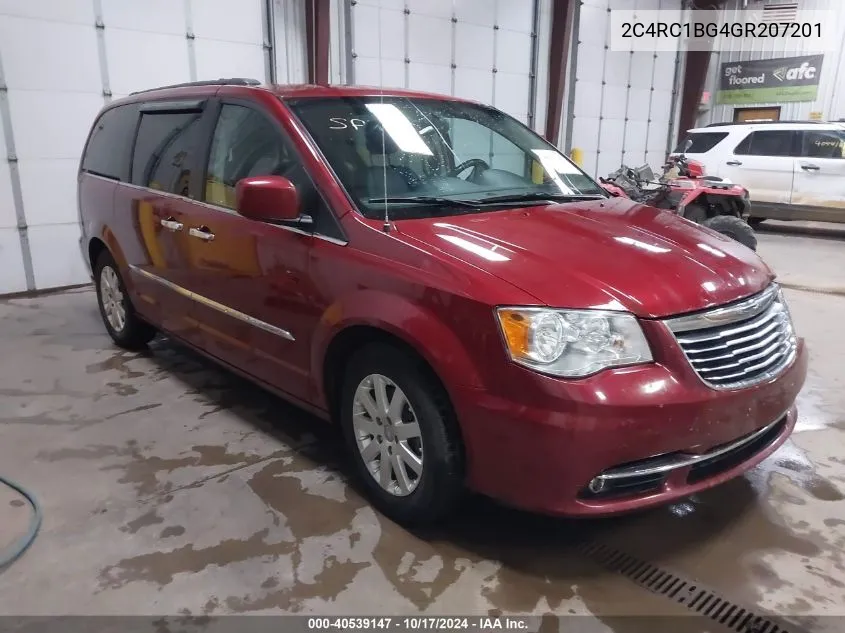 2C4RC1BG4GR207201 2016 Chrysler Town & Country Touring