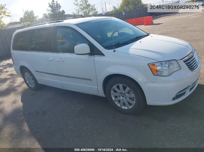 2C4RC1BGXGR290276 2016 Chrysler Town & Country Touring