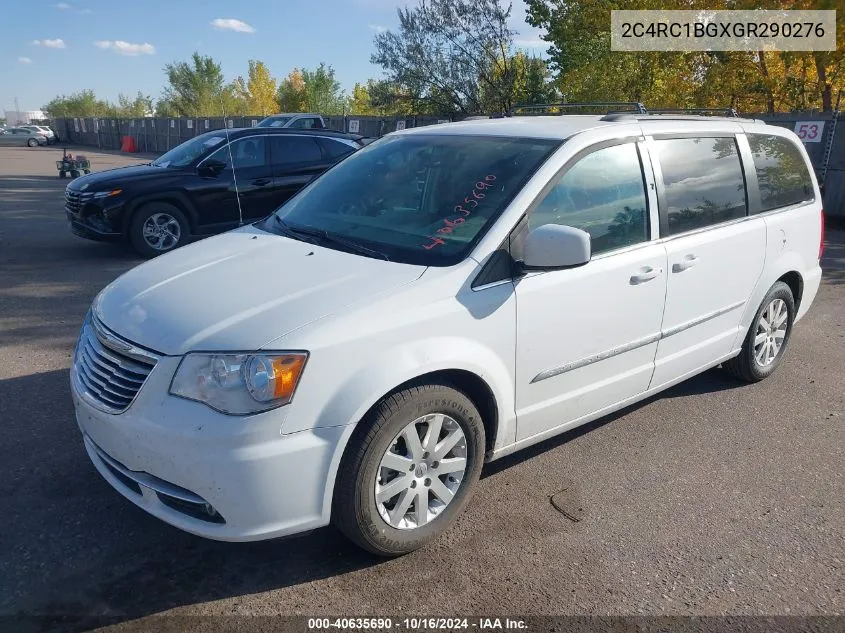 2C4RC1BGXGR290276 2016 Chrysler Town & Country Touring