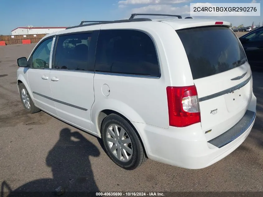 2C4RC1BGXGR290276 2016 Chrysler Town & Country Touring