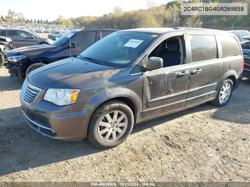 2016 Chrysler Town & Country Touring VIN: 2C4RC1BG4GR269858 Lot: 40639005