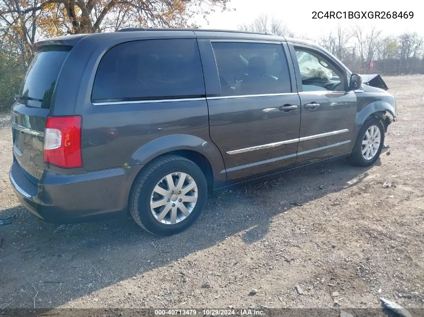 2016 Chrysler Town & Country Touring VIN: 2C4RC1BGXGR268469 Lot: 40713479