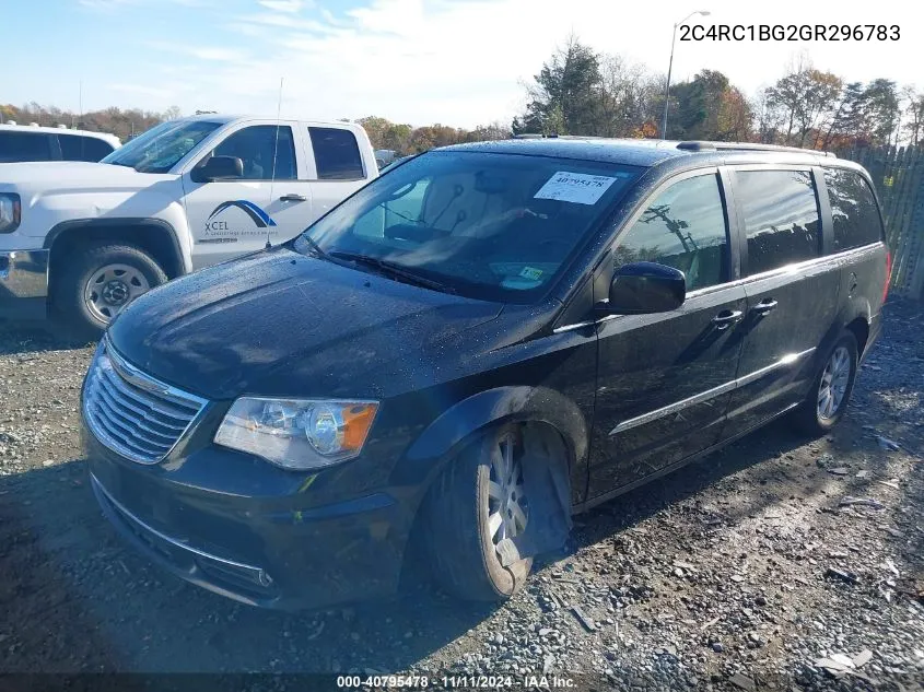 2016 Chrysler Town & Country Touring VIN: 2C4RC1BG2GR296783 Lot: 40795478