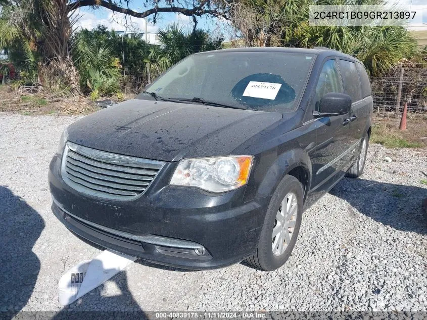 2016 Chrysler Town & Country Touring VIN: 2C4RC1BG9GR213897 Lot: 40839178