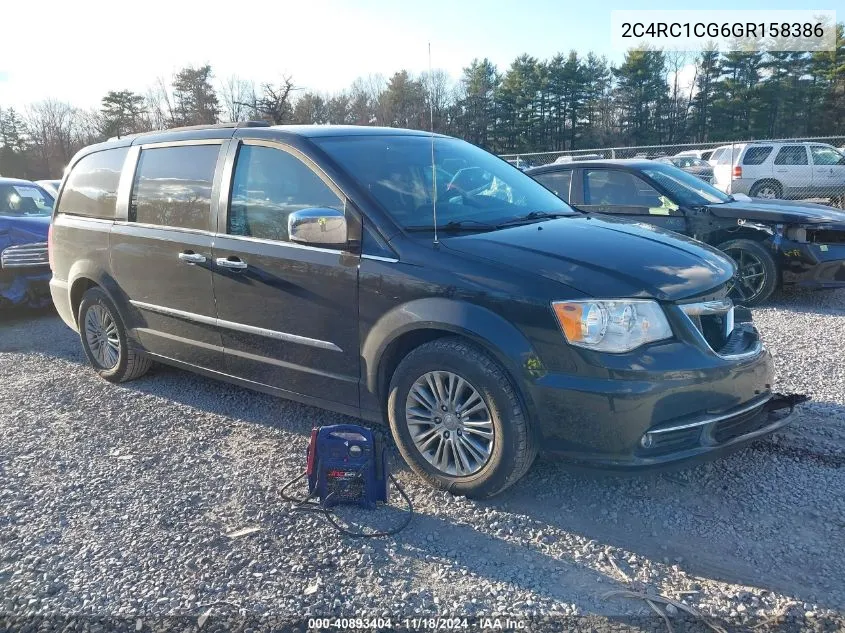 2016 Chrysler Town & Country Touring-L Anniversary Edition VIN: 2C4RC1CG6GR158386 Lot: 40893404