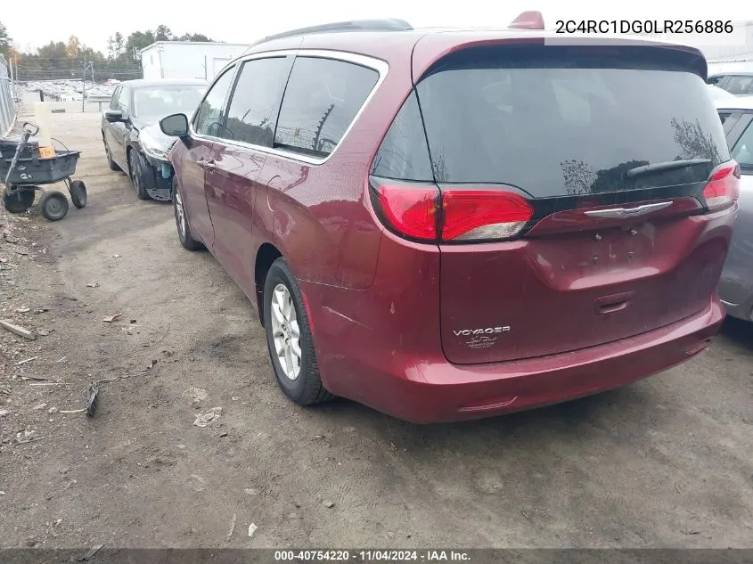 2020 Chrysler Voyager Lxi VIN: 2C4RC1DG0LR256886 Lot: 40754220