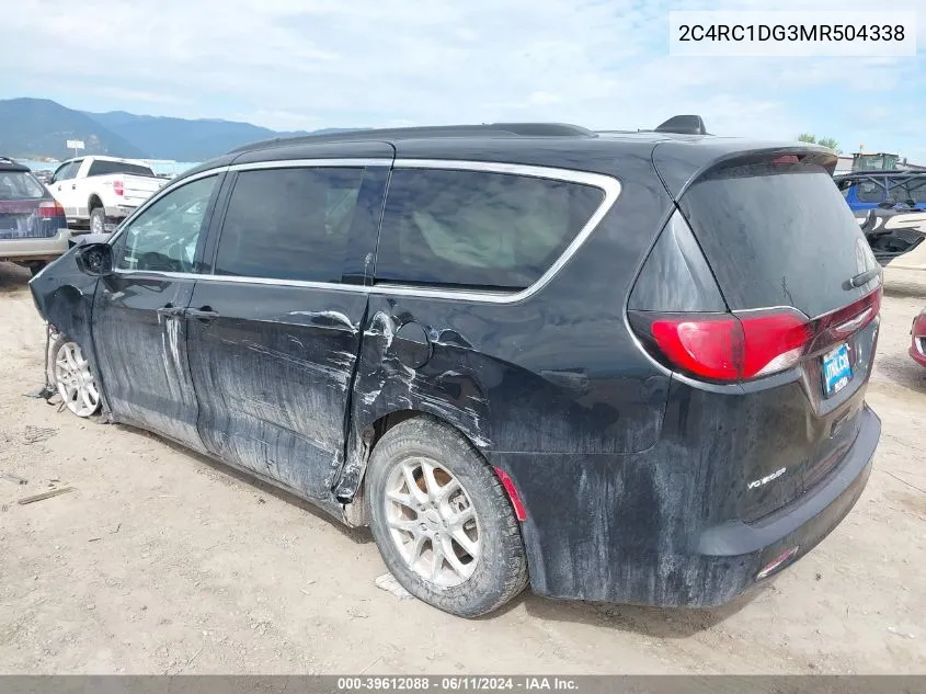 2021 Chrysler Voyager Lxi VIN: 2C4RC1DG3MR504338 Lot: 39612088