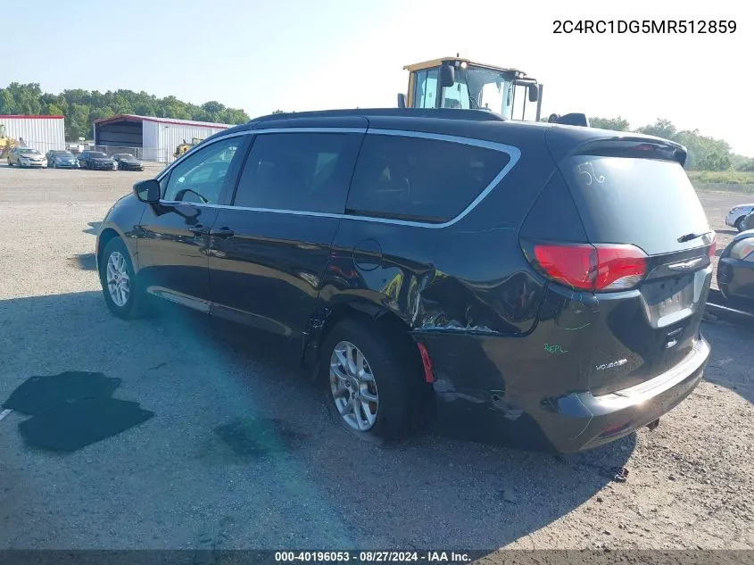 2021 Chrysler Voyager Lxi VIN: 2C4RC1DG5MR512859 Lot: 40196053