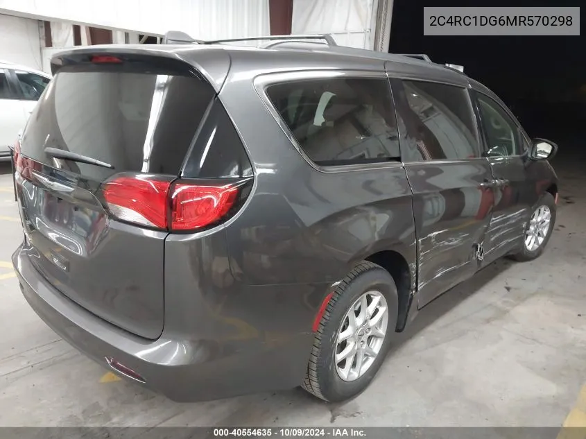 2021 Chrysler Voyager Lxi VIN: 2C4RC1DG6MR570298 Lot: 40554635