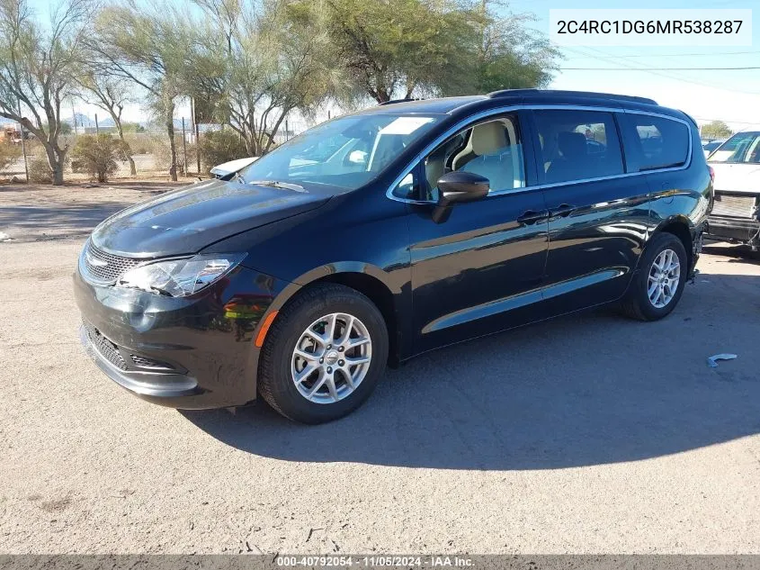 2021 Chrysler Voyager Lxi VIN: 2C4RC1DG6MR538287 Lot: 40792054