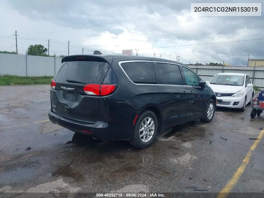 2022 Chrysler Voyager Lx VIN: 2C4RC1CG2NR153019 Lot: 40252715