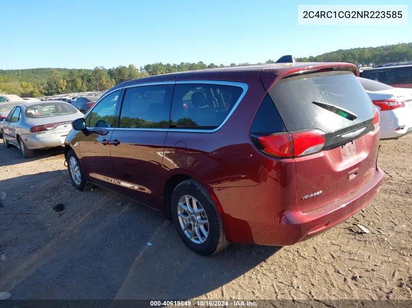 2C4RC1CG2NR223585 2022 Chrysler Voyager Lx