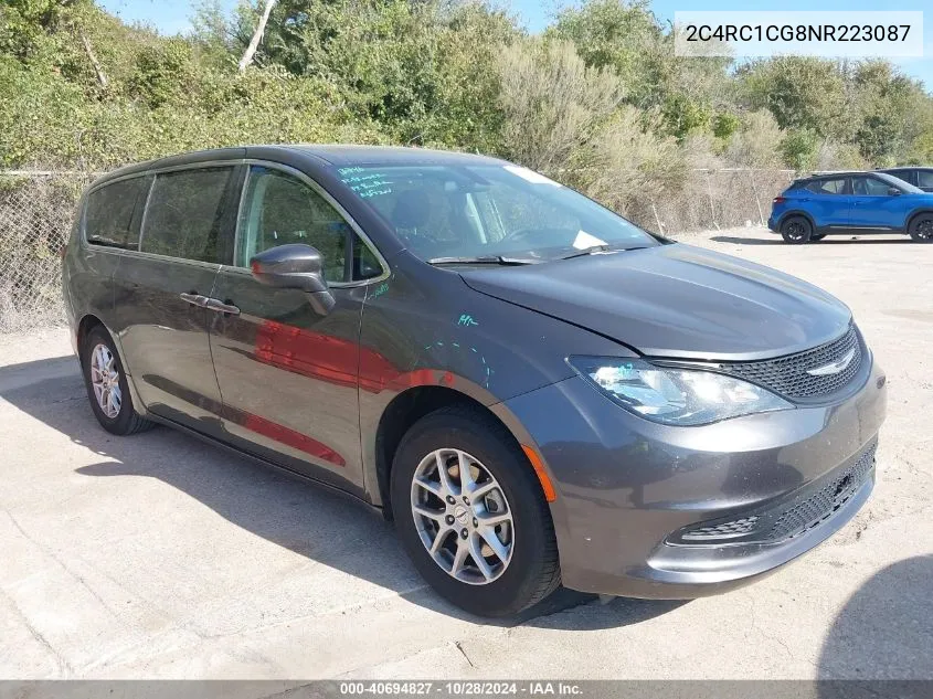 2022 Chrysler Voyager Lx VIN: 2C4RC1CG8NR223087 Lot: 40694827