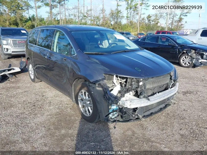 2022 Chrysler Voyager Lx VIN: 2C4RC1CG8NR229939 Lot: 40832133