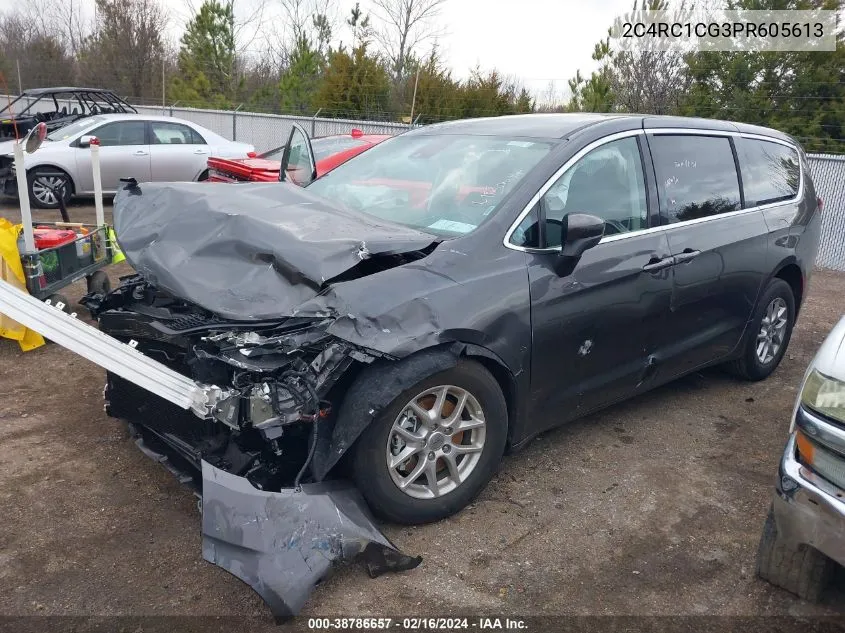 2023 Chrysler Voyager Lx VIN: 2C4RC1CG3PR605613 Lot: 38786657