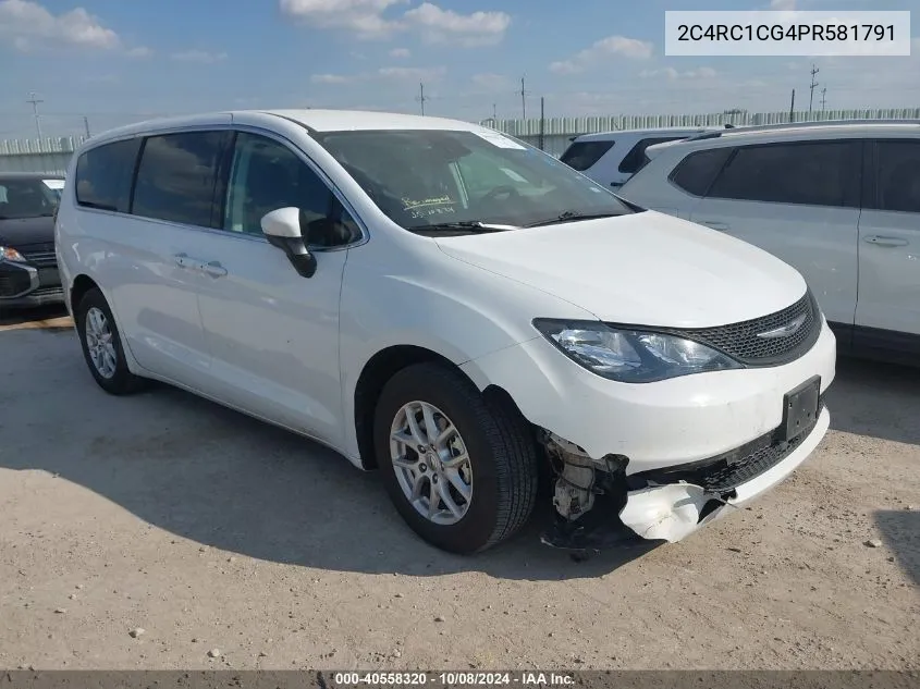 2023 Chrysler Voyager Lx VIN: 2C4RC1CG4PR581791 Lot: 40558320