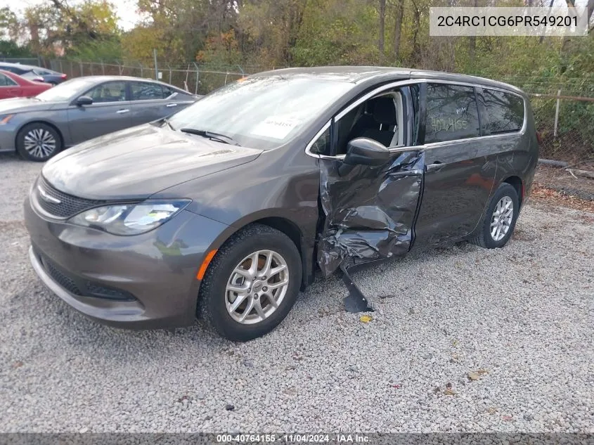 2023 Chrysler Voyager Lx VIN: 2C4RC1CG6PR549201 Lot: 40764155