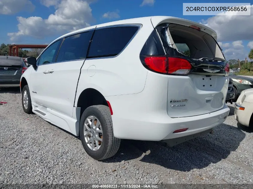 2023 Chrysler Voyager Lx VIN: 2C4RC1CGXPR568656 Lot: 40858223