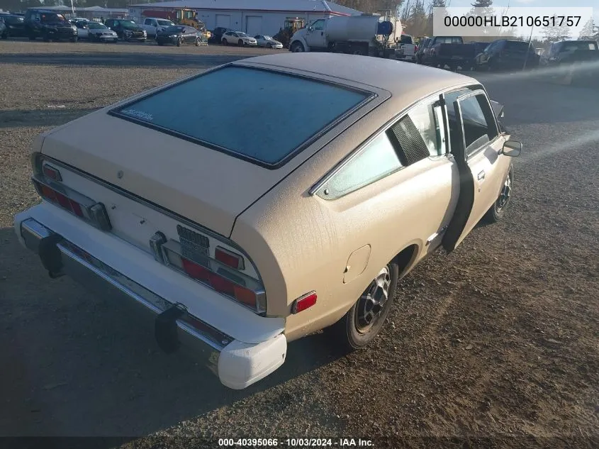 00000HLB210651757 1978 Datsun B210 Gx