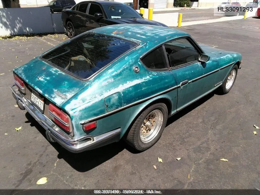 1972 Datsun 240Z VIN: HLS3091293 Lot: 39375490