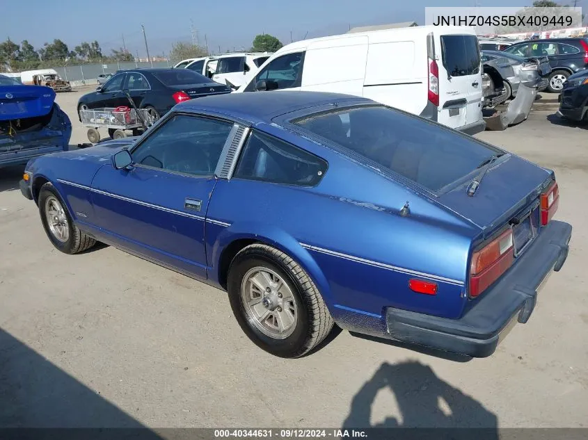 JN1HZ04S5BX409449 1981 Datsun 280Zx