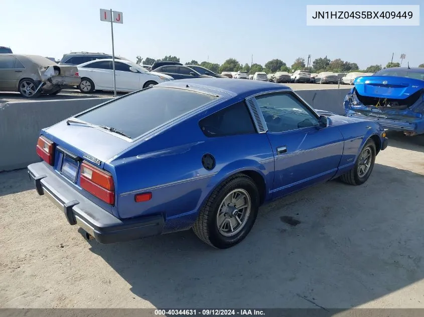 JN1HZ04S5BX409449 1981 Datsun 280Zx