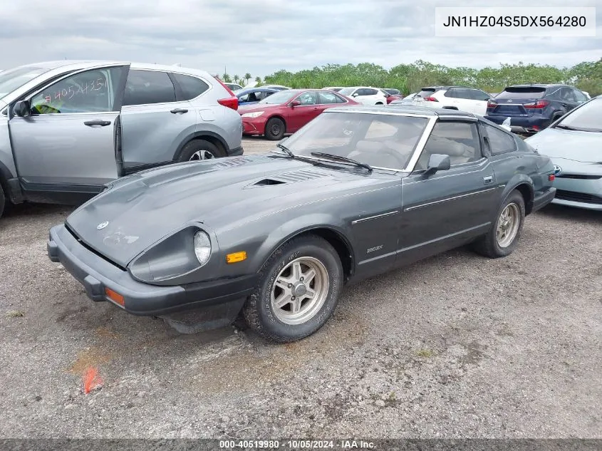 1983 Datsun 280Zx VIN: JN1HZ04S5DX564280 Lot: 40519980