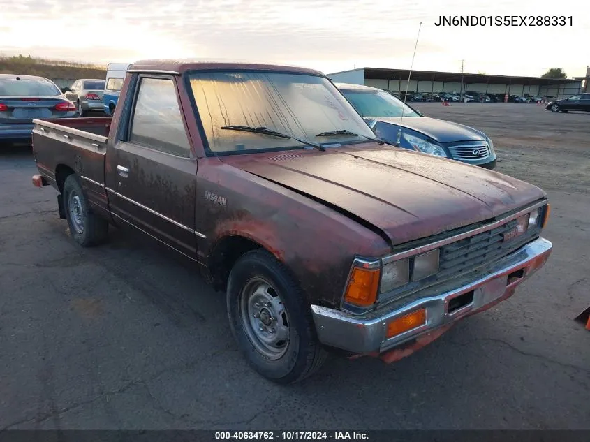 1984 Datsun 720 Standard Bed VIN: JN6ND01S5EX288331 Lot: 40634762