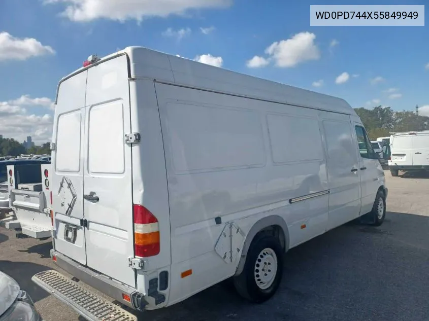 WD0PD744X55849949 2005 Dodge Sprinter Van 2500 Shc