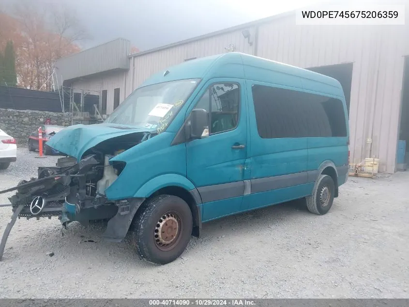 WD0PE745675206359 2007 Dodge Sprinter Van 2500