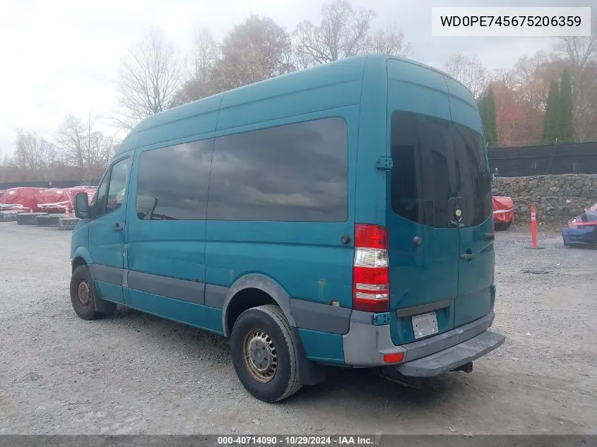 WD0PE745675206359 2007 Dodge Sprinter Van 2500