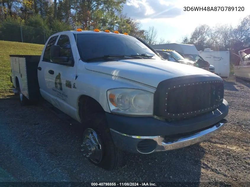 2007 Dodge Ram 3500 Hd Chassis St/Slt/Laramie VIN: 3D6WH48A87G789120 Lot: 40798855