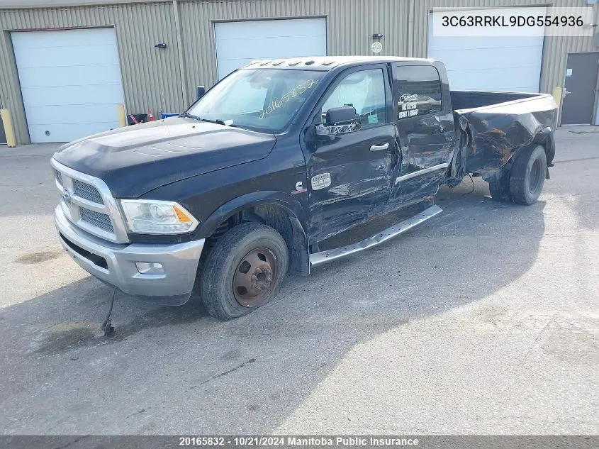 3C63RRKL9DG554936 2013 Dodge Ram 3500 Laramie Longhorn Crew