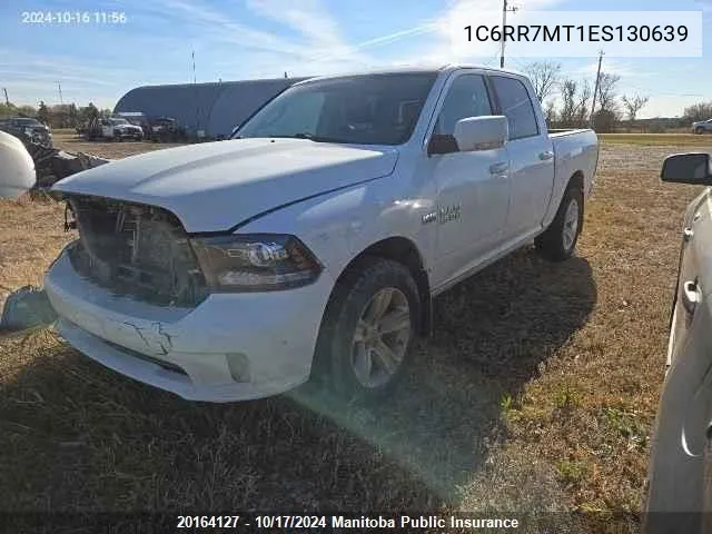 2014 Dodge Ram 1500 Slt Crew Cab VIN: 1C6RR7MT1ES130639 Lot: 20164127