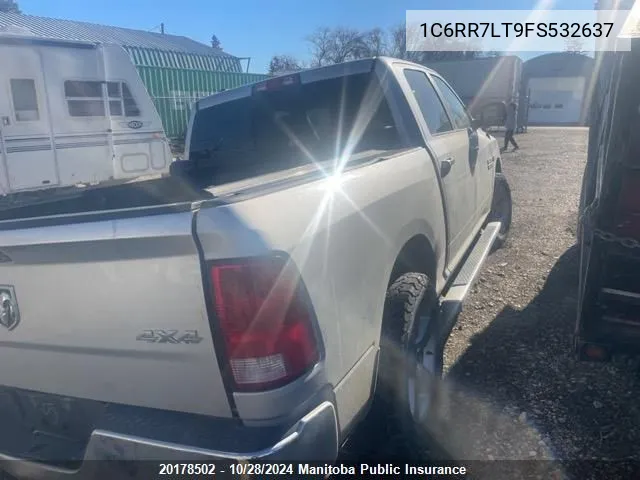 1C6RR7LT9FS532637 2015 Dodge Ram 1500 Slt Crew Cab